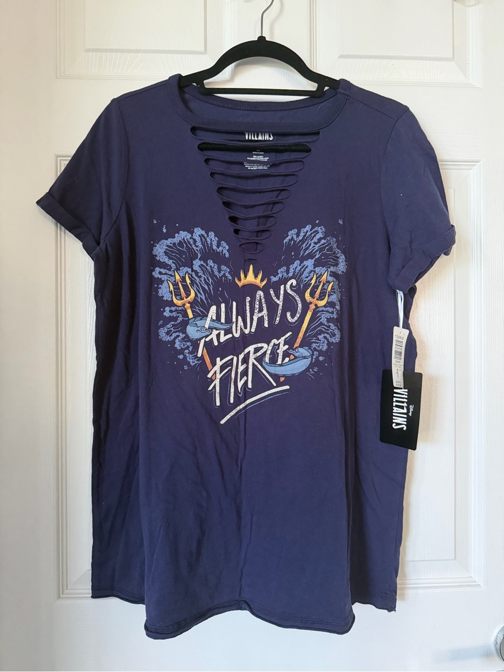 Torrid Disney Villains Ursula "Always Fierce" Cutout Graphic Tee
